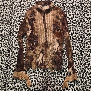 Medium Le Caviar Long Sleeve Blouse
Fits Very Small